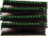 Averxir AVD4UZ126661708G-4COG Core Series DDR4 -2666 32GB 8GB X 4 Kit LED Memory - Green (Avexir: AVD4UZ126661708G-4COG)