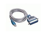 Sabrent 6-Foot USB-to-Parallel Printer Adapter Cable (Sabrent: SBT-UPPC)