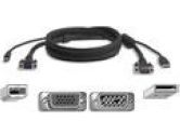 BELKIN 6 ft. All-in-one KVM Cable Kit (Belkin Components: F3X1962B06)