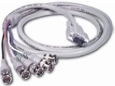 Cables Unlimited 10&#146; VGA Cable - HD15 Male to 5 BNC (CABLES TO GO: 07573)