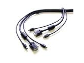 StarTech 15 ft. PS/2-Style 3-in-1 KVM Switch Cable (StarTech.com: SVPS23N1_15)