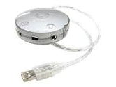 Griffin Tech. iMic USB Audio Interface, White (GRIFFIN TECHNOLOGY: 9066-IMIC2)