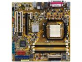 ASUS M2NPV-VM mATX AM2 GE6150-NF430 1PCI-E16 1PCI-E1 2PCI SATA2 Video Sound GBLAN 1394 Motherboard (ASUS: M2NPV-VM)