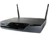 Cisco 877W Integrated Services Router - + 4-port switch Advanced IOS FCC compliant (Cisco Systems: CISCO877W-G-A-K9)