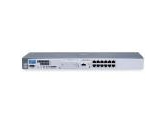 HP J4812A 10/100Mbps ProCurve Switch 2512 12 RJ-45 10/100 ports, 2 open transceiver slots
1 RS-232C DB-9 console port 6 MB Packet buffer size
26 MB RAM/ROM capacity
2 MB Flash capacity (HP: J4812A)