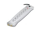 APC P7V Essential A/V Surge Protector, 7 outlet, coax protection (APC: P7V)