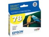 EPSON T078420 Yellow Ink Cartridge For Epson Stylus Photo RX580, R260, R380 (Epson: T078420)