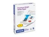 Epson Premium Bright White Matte Printer Paper 8.5X11IN 500SHEET (S041586) (Epson: S041586)