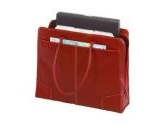 Targus Red 15" Elegant Leather Tote Model TLT008 (Targus: TLT008)