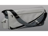 TRIPP LITE Light/dark gray with black accents Designer Messenger Brief Notebook Carrying Case Model NB1094GY (Tripp Lite: NB1094GY)