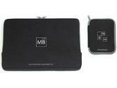 Tucano Neoprene 15.4" MacBook Pro + Cable Pouch - Black (Tucano: BFPO-MB154)