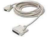 CABLES UNLIMITED 15FT DB25M TO DB9F NULL MODEM CBL (CABLES TO GO: 03021)