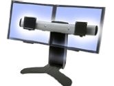 Ergotron LX Dual Display Lift Stand (Ergotron: 33-299-195)